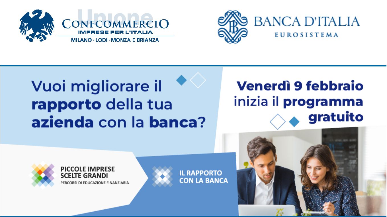 “Piccole imprese, scelte grandi Percorsi di educazione finanziaria